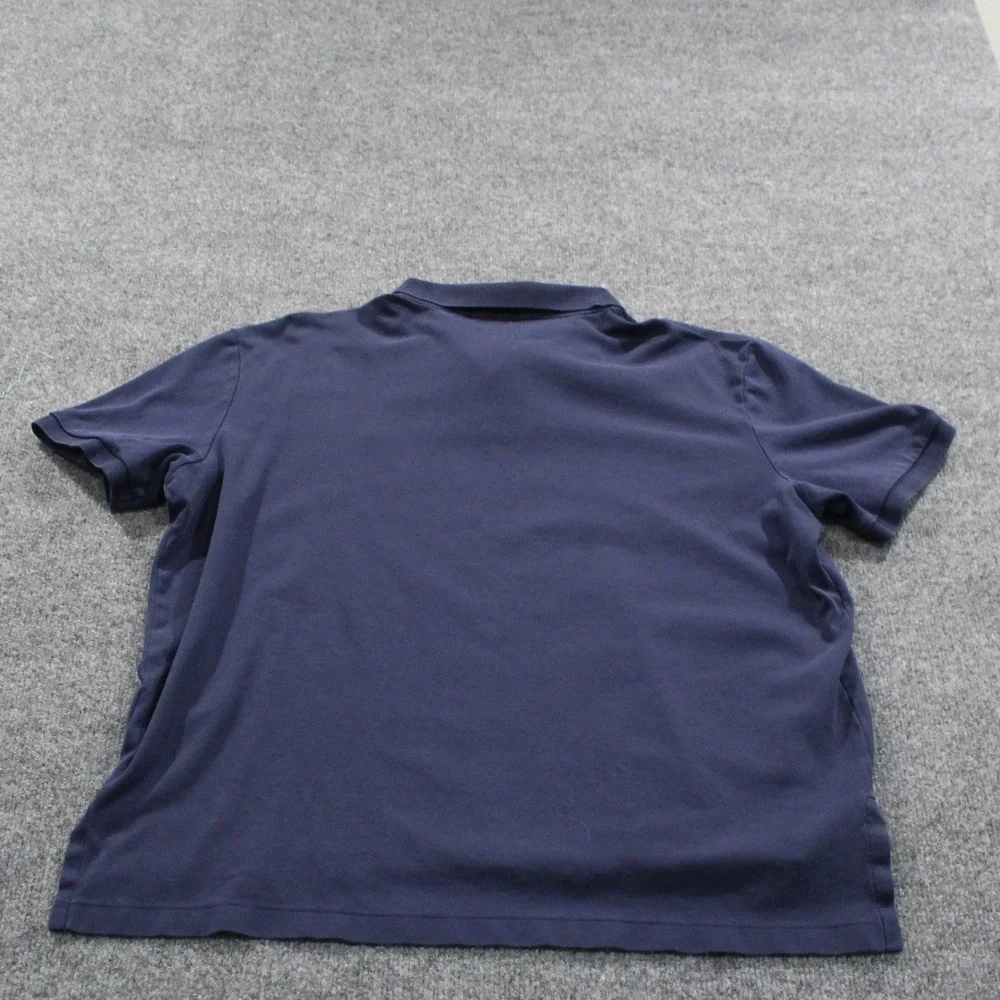 Polo Ralph Lauren Mens Navy Blue Pima Soft Touch Polo Shirt‎ Size XL